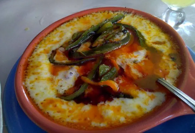 how to use a comal Kitchen Appliance HQ queso fundido in a clay comal