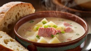 A Hearty and Flavorful Ham and Potato Soup Recipe