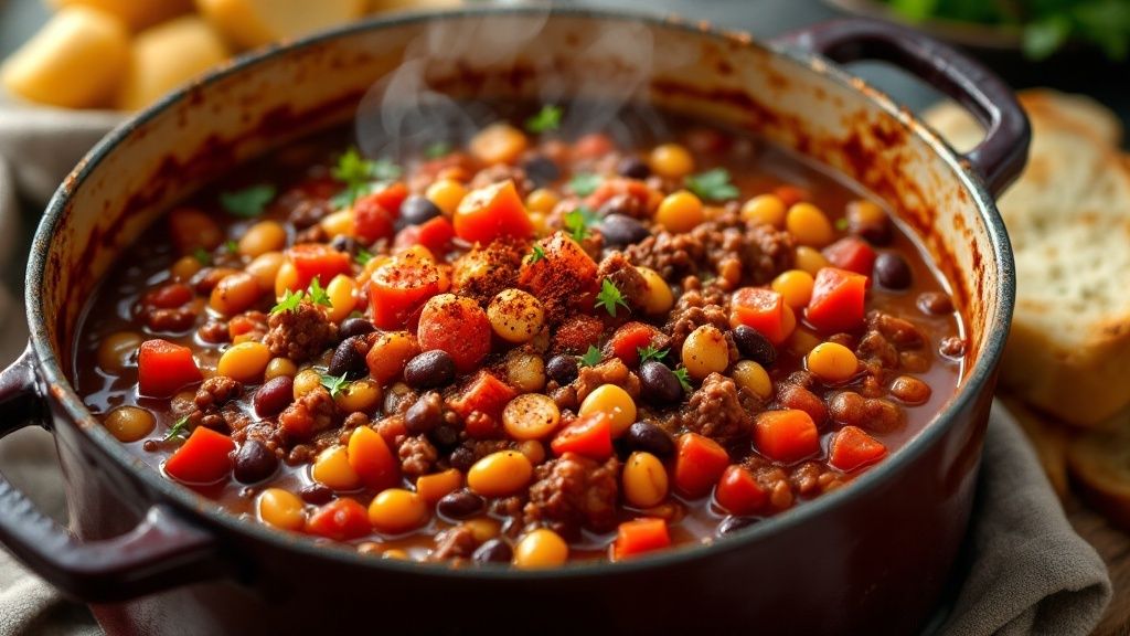 Delicious One-Pot Chili Con Carne