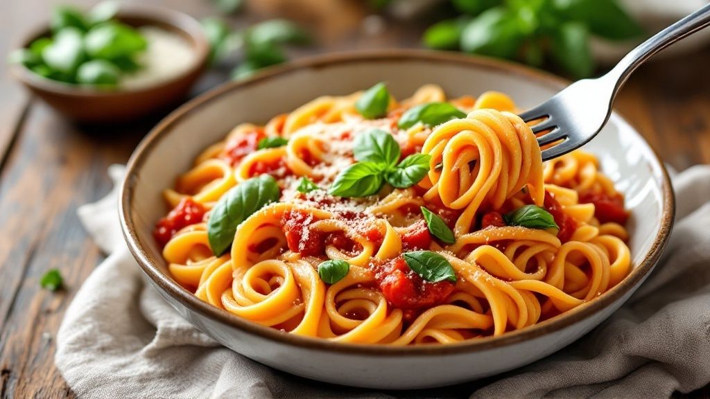 Delicious One Pot Creamy Tomato Pasta Recipe