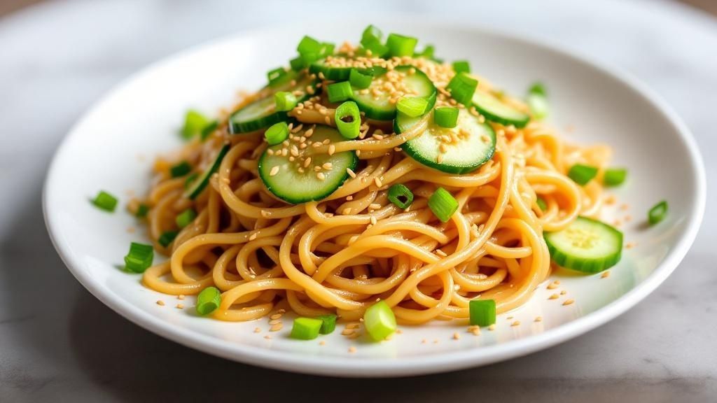 Chilled Sesame Noodles