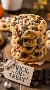 Halloween Chocolate Chip Cookies