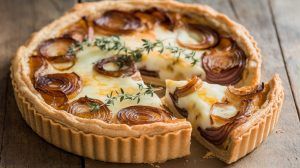 Caramelized Onion and Gruyère Tart