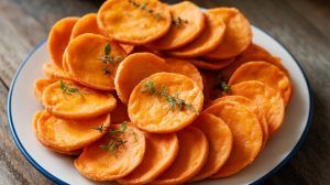 platter of cheddar cheese coins