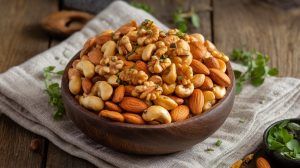 Garlic and Herb Mixed Nuts